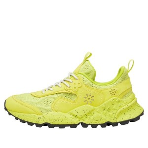 Men's Flower Mountain KOTETSU UNI Sneakers Green | AUYQSVLT