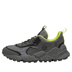 Men's Flower Mountain KOTETSU UNI Sneakers Dark Grey | AUJMANHQ