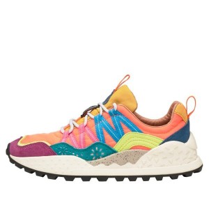 Women's Flower Mountain WASHI Sneakers Multicolor | AUCEUHRQ