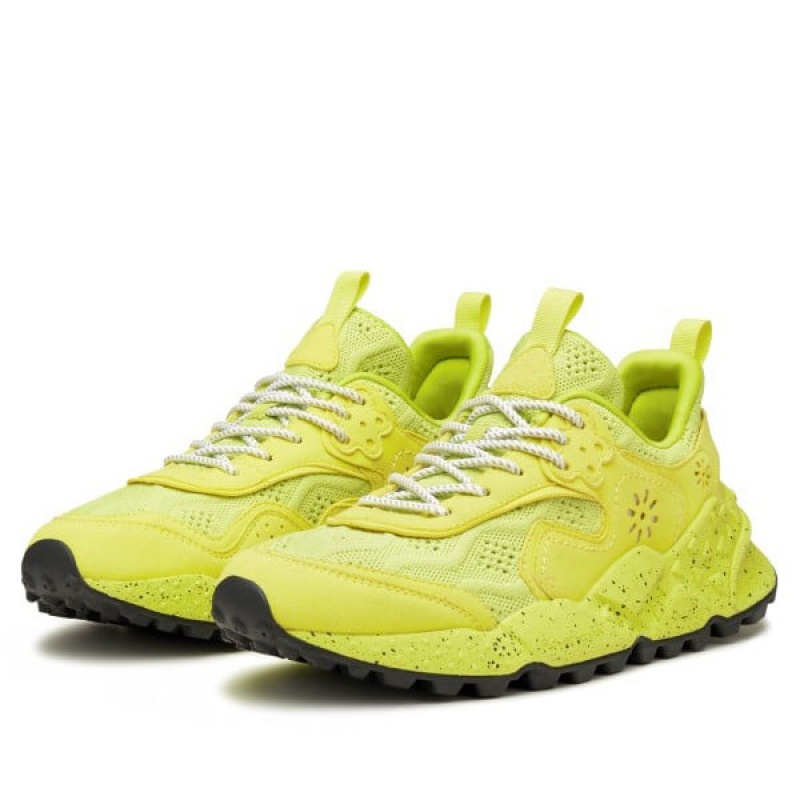 Men's Flower Mountain KOTETSU UNI Sneakers Green | AUYQSVLT