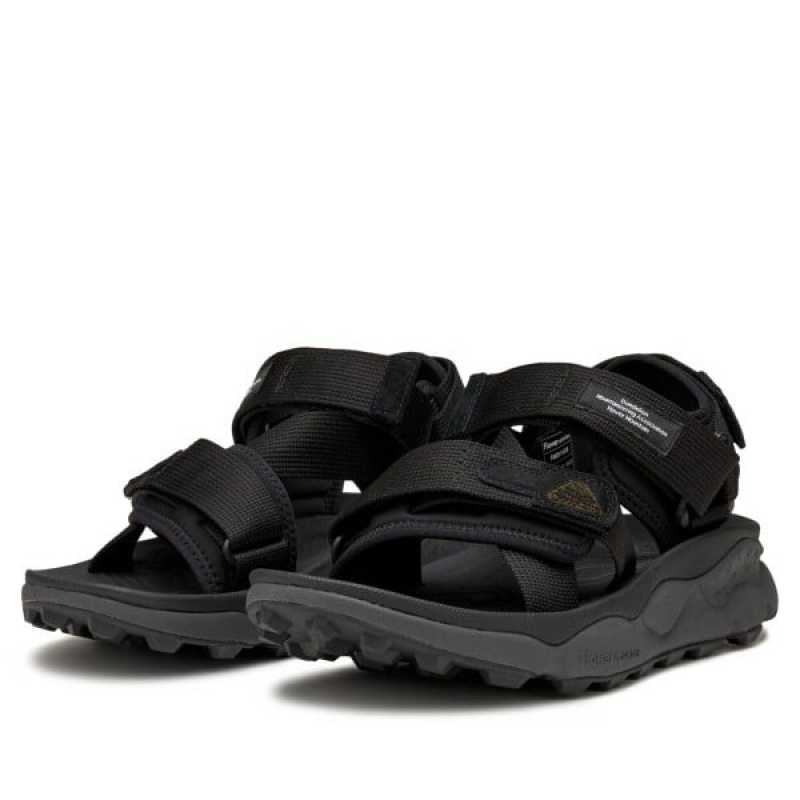 Men's Flower Mountain NAZCA 2 Sandals Black | AUKQAPCN