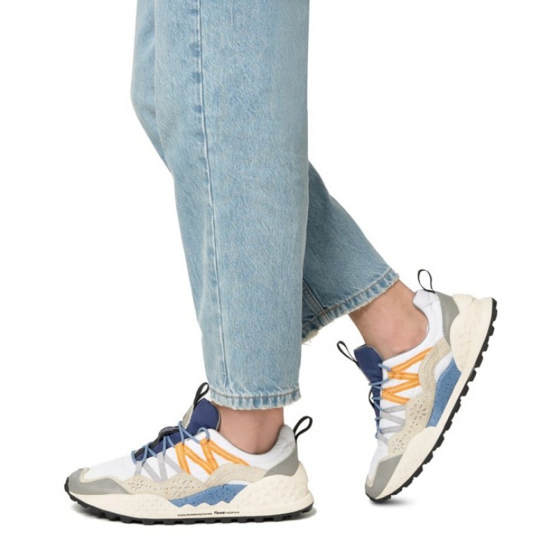 Men's Flower Mountain WASHI Sneakers Multicolor | AUCEJPGB