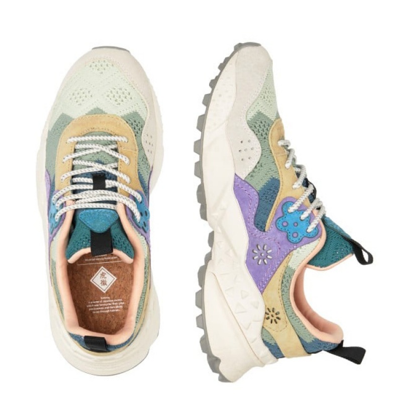 Women's Flower Mountain KOTETSU Sneakers Multicolor | AUUTAMWO