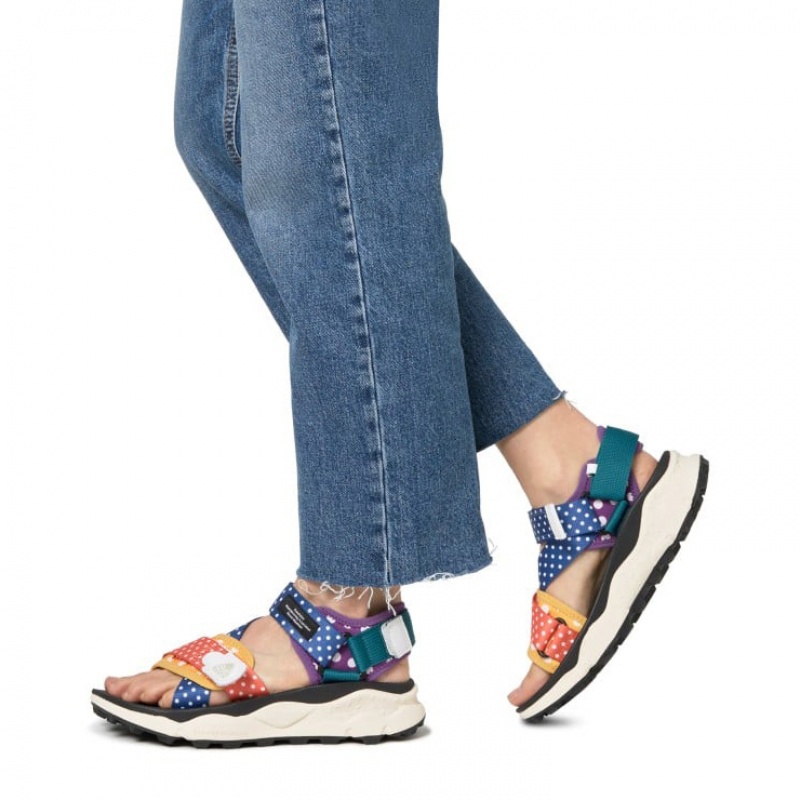 Women's Flower Mountain NAZCA 2 Sandals Multicolor | AUMQADIR