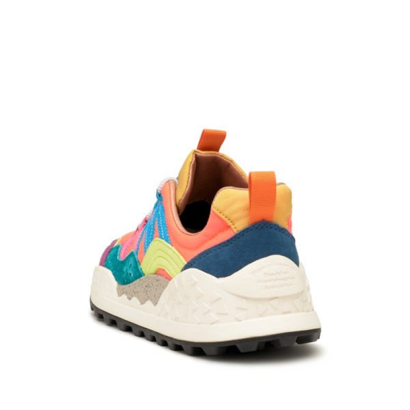 Women's Flower Mountain WASHI Sneakers Multicolor | AUCEUHRQ