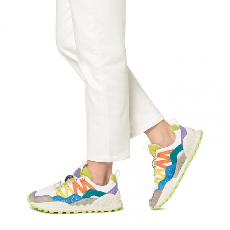 Women's Flower Mountain WASHI Sneakers Multicolor | AUDRSTWO