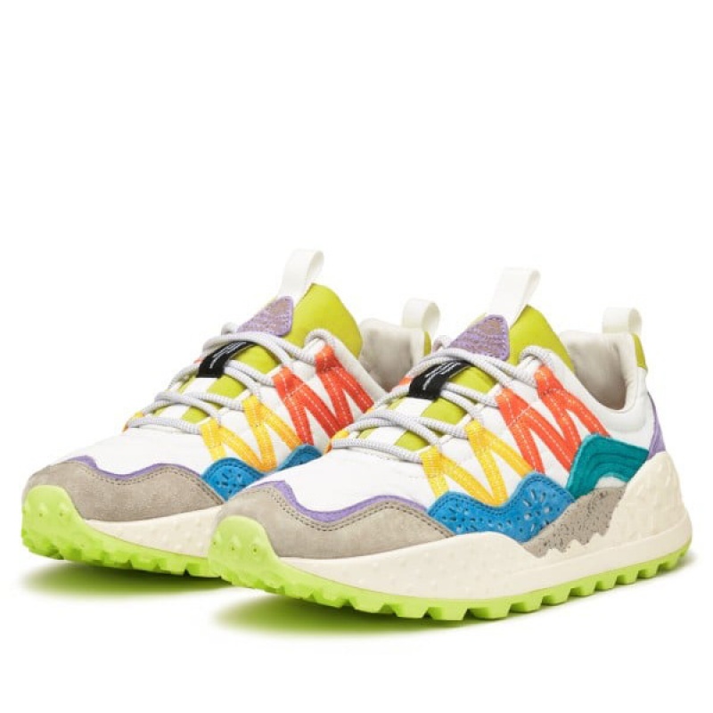 Women's Flower Mountain WASHI Sneakers Multicolor | AUDRSTWO